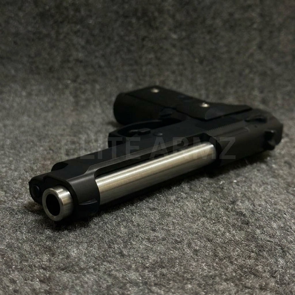 Black M92 Beretta Airsoft Toy Gun Realistic Design Safe Fun For Play