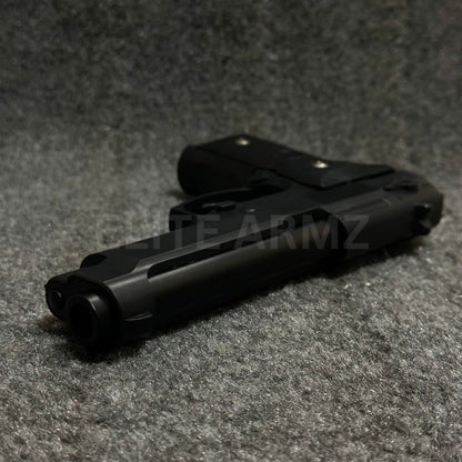 Full Black M92 Beretta Airsoft Toy Gun Realistic Design Safe Fun For Play